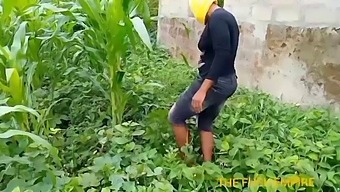 Agriculture Teacher Checks On Students' Crop And Gets Lucky With College Boy