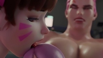 Futanari Zarya Dominates In 3d Cartoon Porn