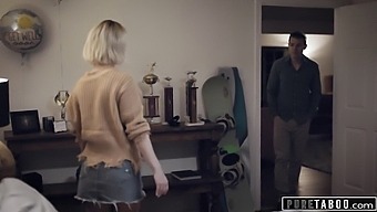 Mature And Teen Duo Indulge In Forbidden Pleasure