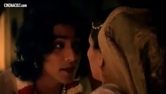 Vintage Indian Celebrity Indira Varma And Sarita Choudhury Star In A Sensual Kamasutra-Inspired Video