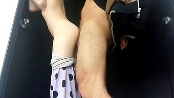 Wife'S Amazing Pussy Gets Filled With Cum In Standing And Sitting Position