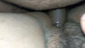 Husband Fucks His Wife'S Hairy Pussy And Feet In Pov Video