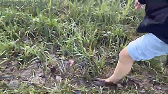 Exploring A Swampy Bog Without Shoes - Dirty Feet