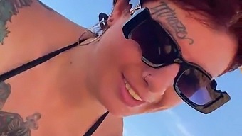 I Gave A Blowjob On The Beach For Everyone To See