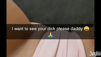 Snapchat Sexting With My Friend'S Father Until Climax - Joyliii