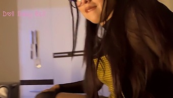 I Manage To Persuade The Girl Who Usually Declines My Advances To Come Over And Watch Films At My Place