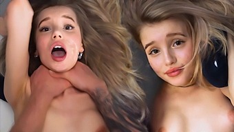 Milka Way Receives Intense Fucking On The Hairdresser'S Table