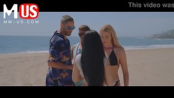 Morgan Lee And Khloe Kapri Star In A Steamy Jerk-Off Session With Big Cocks